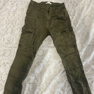 Green Khaki cargo pants